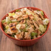 Caesar Salad with Chicken · Ensalada Cesar con pollo. Add fixings for an additional charge.
