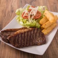 Brazilian Steak · Picanha. Served with 2 sides.