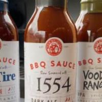  13.5 oz. New Belgium Brewing 1554 Dark Ale BBQ Sauce · For over 20 years, 1554 has been an iconic staple in the New Belgium portfolio. This beer fe...