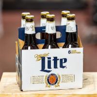 Miller Lite, 6 Pack - 12 oz. Bottle Beer · 4.2% ABV. Must be 21 to purchase.