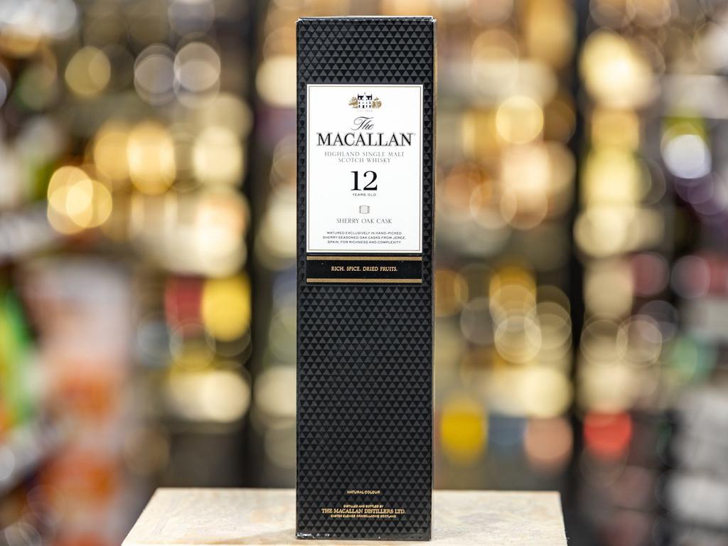 Macallan 12 Year Double Cask, 750 ml. Scotch · 40.0% ABV. Must be 21 to purchase.