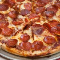 Double Pepperoni Specialty Pizza · Our most popular pizza! Double pepperoni on top of extra provolone.