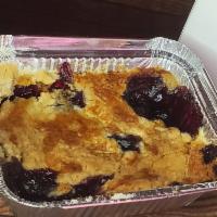 Blueberry Cobbler  · Fresh blueberries with a golden vanilla flavored crust this also pairs well with our vanilla...