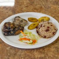 Jerk Chicken Meal · Spicy. Grilled leg quarters marinated with spices native to Jamaica. Entree automatically se...