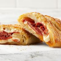 Pepperoni and Cheese Stromboli · We're back at it with our classic pepperoni recipe. This time we wrapped up the goodness of ...