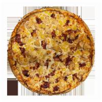 Maui Delight Pizza  · Grilled Chicken, pineapple, bacon
