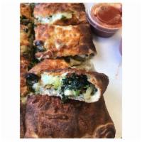 Make your Own Calzone · Choice of Topping stuffed with pizza cheese