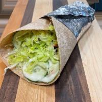 The Athenian Wrap · Romaine lettuce, feta cheese, tomatoes, cucumbers, olives and Greek dressing. Served on your...