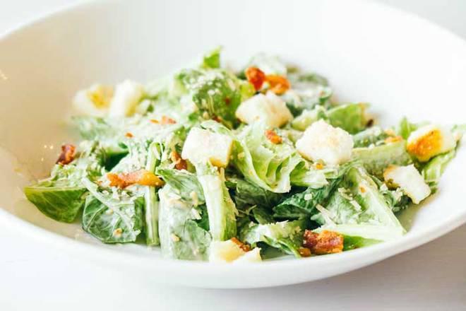 Caesar Salad · Romaine Lettuce, Croutons, Shaved Parmesan