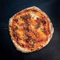 Pizza Sausage Pizza · TOMATO SAUCE, MOZZARELLA, SAUSAGE, SWEET PEPPER