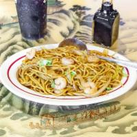 604. Shrimp Lo Mein · Not with rice