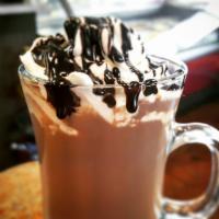 Mocha Smores · Espresso, chocolate sauce, toasted marshmallow syrup, steamed milk and whipped cream.
