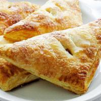Turnover - Assorted flavors · Flaky pastry filled with a variety of fillings