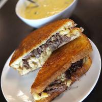Get Shorty Grilled Cheese · Beef short ribs with chipotle mac and cheese.