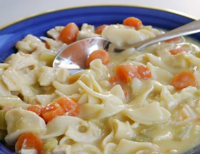 Chicken Noodle Soup - 16oz Bowl · All natural chicken slow cooked with celery, carrots, and noodles in chicken broth.