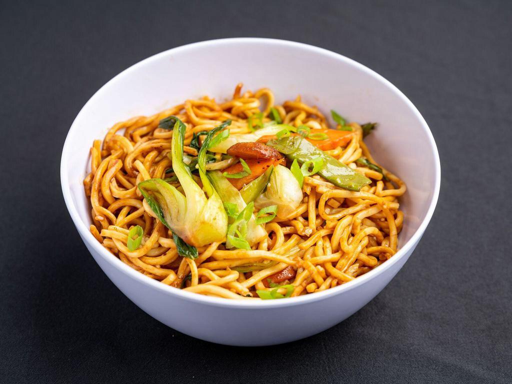 Lo Mein · Soft noodle similar to spaghetti stir-fried with oyster sauce.