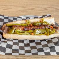 Combo Sandwich · best of both worlds. the very best pork sausage with the best beef available. 