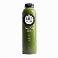 Green Daily Detox Juice · Kale, romaine, spinach, cucumber, and lemon.