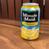 Minute Made lemon aid · Cold 12oz can