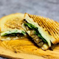 Mushroom And Swiss Melt · Sauteed Mushrooms With Onions, Fresh Spinach And Swiss Cheese.