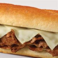 Steak & Cheese · Freshly grilled sirloin steak topped with melted American cheese.