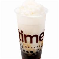 1. Frosty Milk with Honey Boba · 