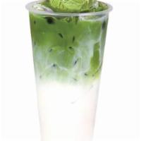 Matcha Float · Fresh milk with premium matcha and a scoop of matcha ice cream.
