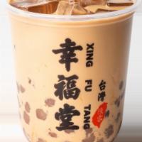 Taro Boba Milk Tea · Xing Fu Tang’s taro boba milk tea is made with real taro, classic black milk tea, and hand-m...