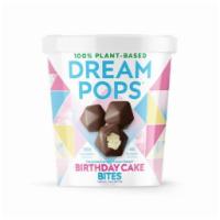 Dream Pops Bites Birthday Cake Frozen Bites (4 oz) · A birthday party in a cup! Birthday cake, frosting and chocolate in perfect ice cream bites....