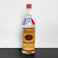 Tito’s Vodka 750 ml. · Must be 21 to purchase.