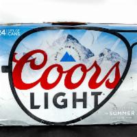 Coors Light Beer 24 Pack Cans · 