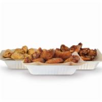 30 Pieces Crew Pack · Choice of 30 crisp boneless wings, classic bone-in, or a combination of boneless and bone-in...
