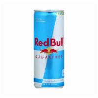 Red Bull Energy Drink Sugar Free (8.4 oz) · 