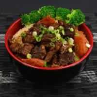 Beef Stew Rice Bowl · 