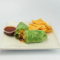Regular Vegetarian  Burrito · Rice, beans, lettuce and salsa. Vegetarian.