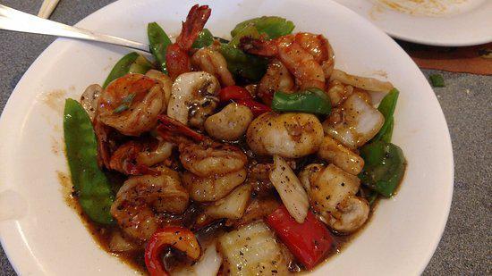 60. Shrimp with Black Bean Sauce · 