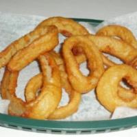 Beer Battered Onion Rings · Fried battered onion.