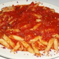 Penne Arrabiata · Spicy.