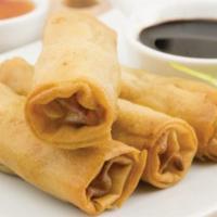 Vegetable Spring Rolls · 2 pieces.