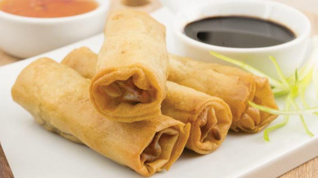 Vegetable Spring Rolls · 2 pieces.