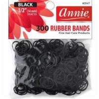 ANNIE RUBBER BANDS BLACK MEDIUM 300PC · Black 
Medium 
300pc