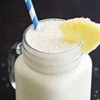 Keva Kolada Smoothie · Pineapple juice, coconut, banana, pineapple sherbet, and non-fat vanilla yogurt.