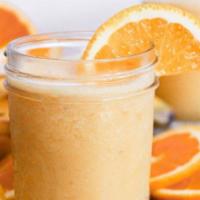 Kevasicle Smoothie · Orange & pineapple juice, orange sherbet, & non-fat frozen yogurt.