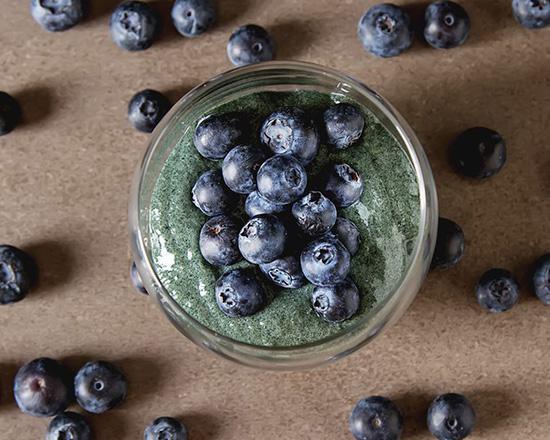 Berry Green Smoothie · Almond milk, carrot juice, blueberries, banana, kale, spinach, strawberries. This smoothie offers a low sugar option with less than 12 grams of sugar per 12 oz. serving.