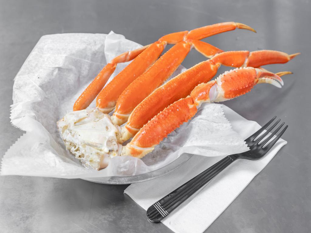 Snow Crab Legs · w. Corn & Potato