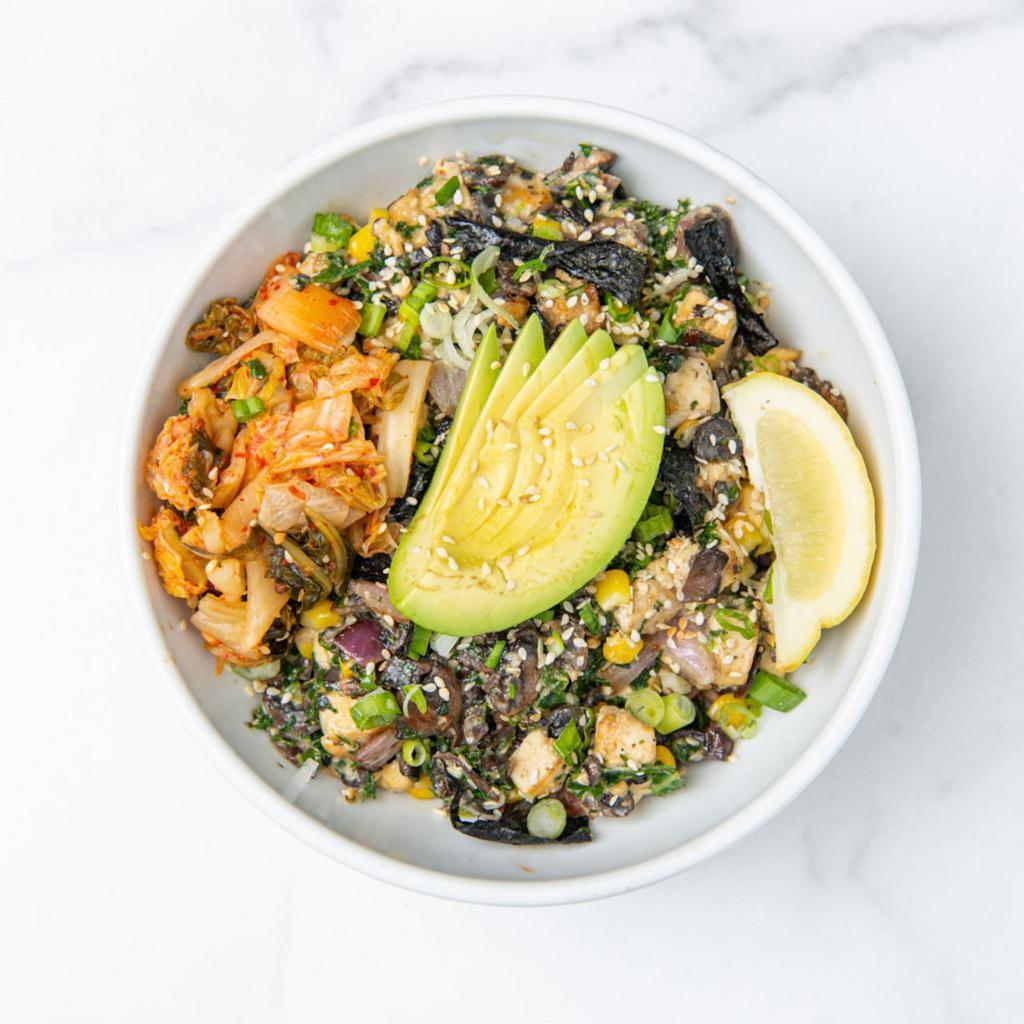 Build Your Own Moonbowl · Choose your ingredients to make the perfect moonbowl. Served with a lemon wedge and a base of your choice. (Gluten-Free).