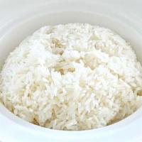 Steamed Rice · Cooked using moist heat. 