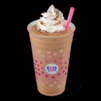 Mocha Cappuccino Blasts · Coffee blended with ice cream, chocolate syrup and ice to make a creamy pick me up. 32oz