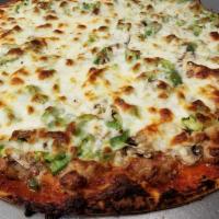 Vinnie's Special Pizza · Sausage, onion, mushroom and green pepper.