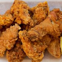 Nashville Spicy Fried Chicken Tenders · Hand-dreaded, golden-fried chicken tenders drenched in homemade hot sauce with just the righ...